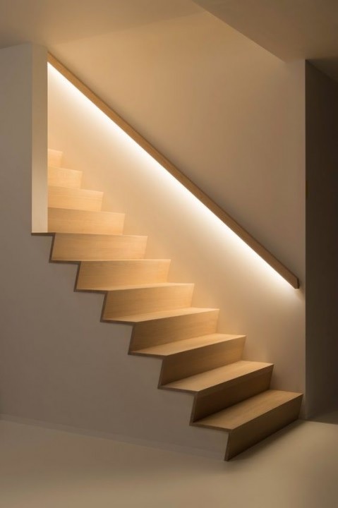 Dezign Lover Blog - Home Design | Best ideas to light up your modern staircase!